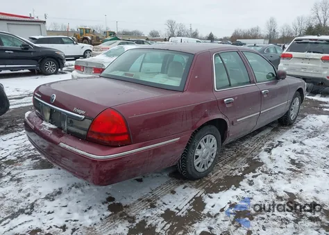 2006 Mercury Grand Marquis Gs z USA, uszkodzony, nr VIN 2MEFM74V86X617703